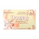 Downy Simple Pleasures Almond Cream Bliss Sheets 105 Count, 105.0-USE Boxes (Pack of 9)