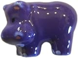 Hippopotamus Hippo Animal Shaped Ceramic Cabinet Drawer Knob