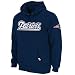 NFL New England Patriots Classic Heavyweight Hood II Adult Long Sleeved Hooded Fleece Pullover