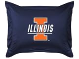Illinois Fighting Illini Jersey Material Locker Room Pillow Sham