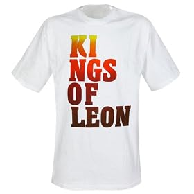 Kings of Leon - T-Shirt Block Logo (in XL)