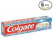 Colgate Total Whitening Gel Toothpaste,  7.8 oz (Pack of 6)