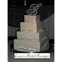 4 row Rhinestone Crystal Wedding Cake Banding