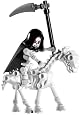 LEGO Skeleton Reaper with Skeleton Horse (Loose) Castle Mini Figure