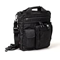 Acer AOD250-1116 10.1 Inch Netbook Vertical Tote / Cross Body Messenger Bag with Padded Shoulder Strap - Black