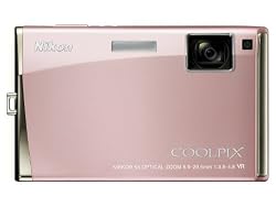 Nikon Coolpix S60 10MP Digital Camera with 5x Optical Vibration Reduction (VR) Zoom (Champagne Pink)