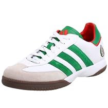 adidas Men's Samba Millenium Federations Turf Shoe,White/Fairway/Poppy,10 M