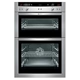 Neff Series 4 Built In Circotherm Multifunction Double Oven black U15e54s0gb