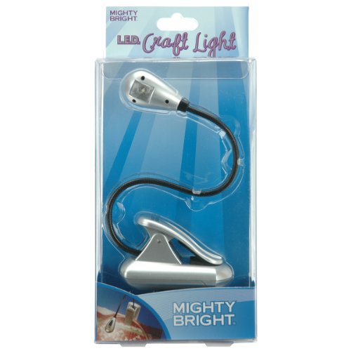 Mighty Bright LED Xtraflex Craft Light, Silver