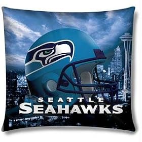 Northwest Seattle Seahawks Real Photo Throw Pillow