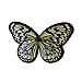 Cool-Patches Spotted Butterfly Patch Moth Insect Hobby Craft Sublimation Iron On Applique