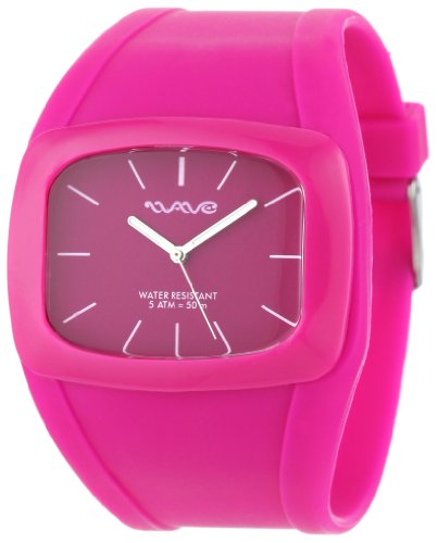 Wave Gear Women's WG-DR-PK Pink Drift Colorful Silicone Pink Sports Watch