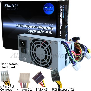 Shuttle PC55 450W Power Supply for Shuttle Prima series with P and P2 Chassis Upgrade
