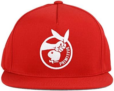 Primitive Game Killer Snapback Hat in Red
