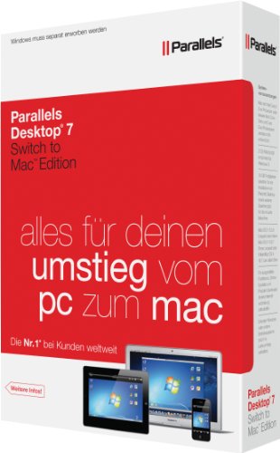 Parallels Desktop 7 Switch to Mac Edition deutsch