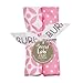 Lily 4 Pack Burp Cloth Set - 4 Deluxe Burp Cloths, Dot, Stripe, Circle and Stripe Print, Pink, Gray and White, White Cotton Terry Cloth, 10 in x 13 in