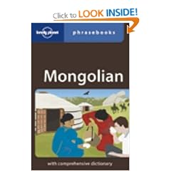 Mongolian (Lonely Planet Phrasebook)
