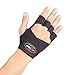 Men & Women Sports Gym Gloves Fitness Training Exercise Anti Slip Weight Lifting Gloves Half Finger Body Workout (M)