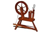 Spinnrad Spinnen Wolle Handwerk Schaf Schafwolle Spindel Dornröschen Miniatur für Puppenstube Puppenhaus Maßstab 1:12
