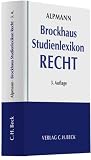 Produkt-Bild: Brockhaus Studienlexikon Recht