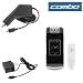 Transparent Clear Snap On Crystal Case with Clip + Rapid Car Charger + Home Travel Charger for T-Mobile RIM BlackBerry Pearl Flip 8220 Smartphone