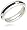 Men's Titanium Ring w/ Stainless Steel Cable, Size 9