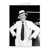 Barrie Humphries - Greeting Card (Pack of 2) - 7x5 inch - Art247 - Standard Size - Pack Of 2