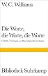 Die Worte, die Worte, die Worte
