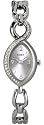 Timex Womens 28 Swarovski Crystal Silver Bracelet Watch - T2M844PF