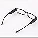 Happy Hours® Ultra Bright Full Black Frame Easy Touch Switch Dual LED Lighted Up Map Book Readers Reading Eye Glasses Eyeglass Spectacle Diopter Magnifier Light Up Presbyopic Glasses Hand Free + Batteries (Strength:+2.50 )