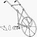 Tools & Hardware : Earthway Tubular Steel High Wheel Cultivator #6500