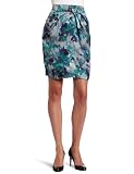 Ak Anne Klein Women's Scatter Leaf Print Skirt