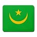 Mauritania Flag Mousepad
