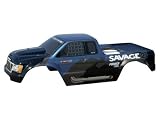 Nitro GT-1 Trk Paint Body,Blk,Gray,
