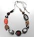 (05390021) Autograph Assorted Beads Ribbon Necklace in Miscellaneous