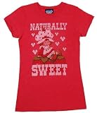 TS357 Naturally Sweet Strawberry Shortcake Junk Food Juniors T-Shirt