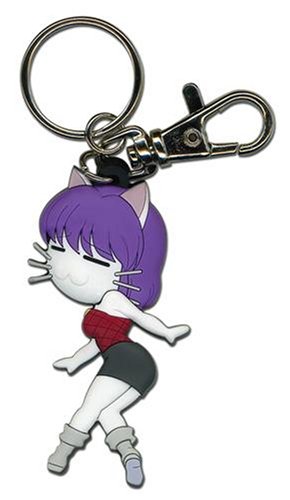 Black CAT Rinslet Cat Form 3D Key Chain