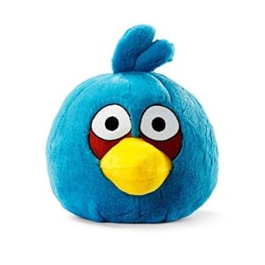 Angry Birds 8 Inch Plush With Sound Blue Bird