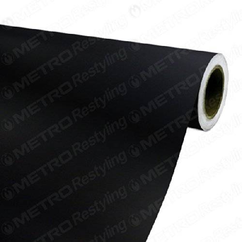 3in x 5in (SAMPLE SIZE) 3M MATTE DEEP BLACK M22 Scotchprint Car Wrap Vinyl Film 1080 Series