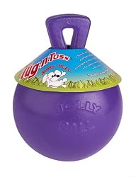 Jolly Pet 6-Inch Tug-n-Toss, Purple