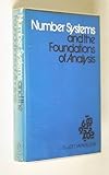 Number systems and the foundations of analysis