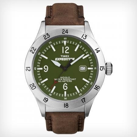 Expedition Military Field Brass Brown Watch
