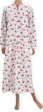 Lanz of Salzburg Cardinal Flannel Nightgown