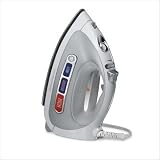 hamilton steam iron:Hamilton Beach 14415 Easy Touch 3-Setting Iron with Stainless-Steel Soleplate