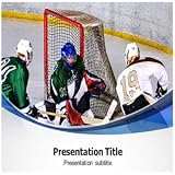 Ice Hockey Powerpoint Templates - Powerpoint (PPT) Templates for Ice Hockey - Ice Hockey on Backgruond Templates