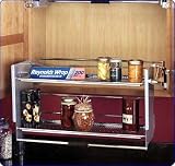 Rev-A-Shelf 5PD-36CR Pull-Down Shelving System - Wire-Chrome