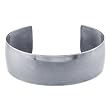 Stainless Steel Domed Cuff Bracelet
