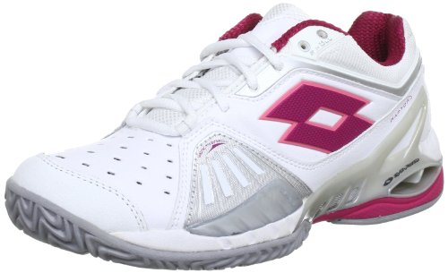 Lotto Sport RAPTOR ULTRA IV CLAY W Q3809, Scarpe da tennis donna, Bianco (Weiß (WHITE/REDVELVET)), 41
