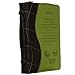 Hebrews 11 1,6 Fabric Medium Green Bible Cover