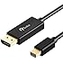 Mini DP to HDMI, Rankie&reg; Gold Plated Mini DisplayPort (ThunderboltTM Port Compatible) to HDMI HDTV Cable 6ft